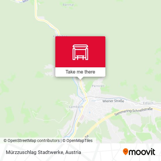 Mürzzuschlag Stadtwerke map