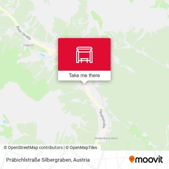 Präbichlstraße Silbergraben map