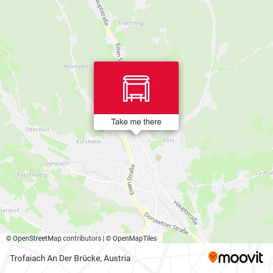 Trofaiach An Der Brücke map