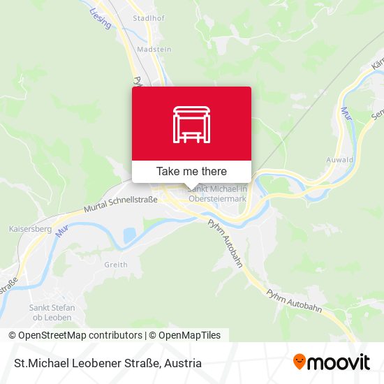 St.Michael Leobener Straße map