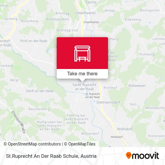 St.Ruprecht An Der Raab Schule map