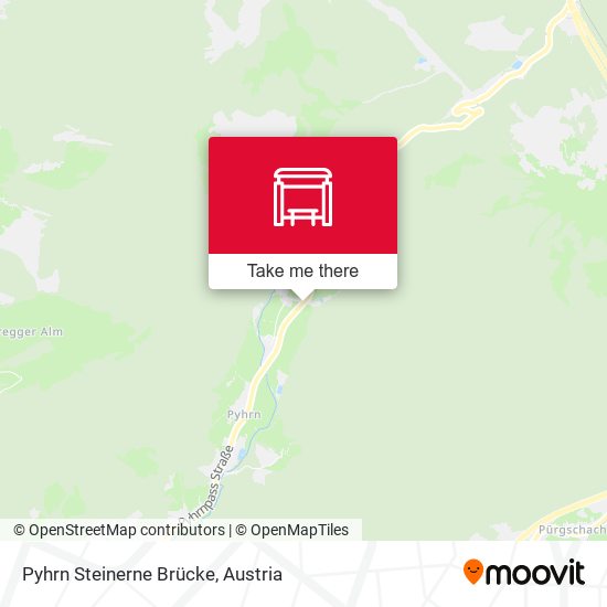 Pyhrn Steinerne Brücke map