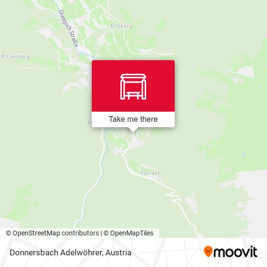 Donnersbach Adelwöhrer map