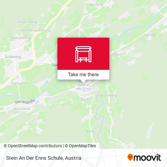 Stein An Der Enns Schule map