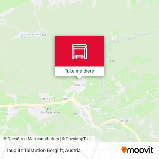 Tauplitz Talstation Berglift map