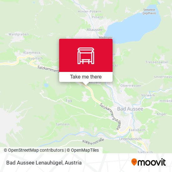 Bad Aussee Lenauhügel map