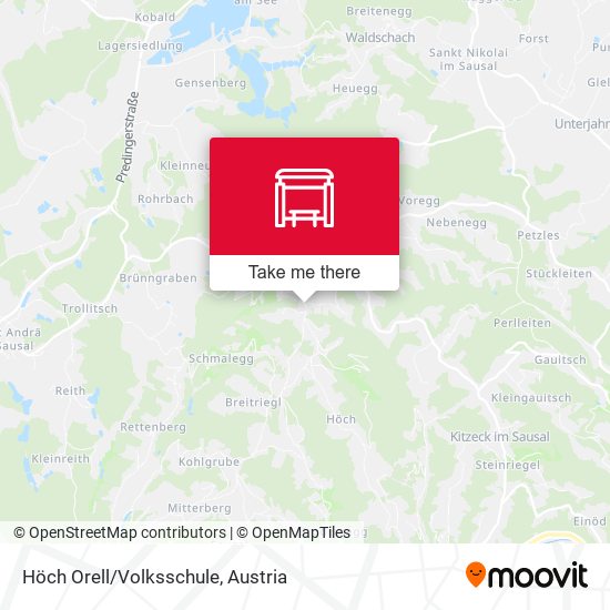 Höch Orell/Volksschule map