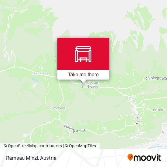 Ramsau Minzl map