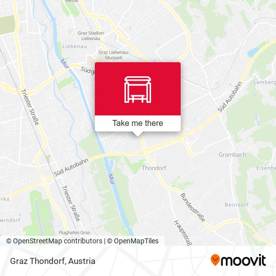 Graz Thondorf map