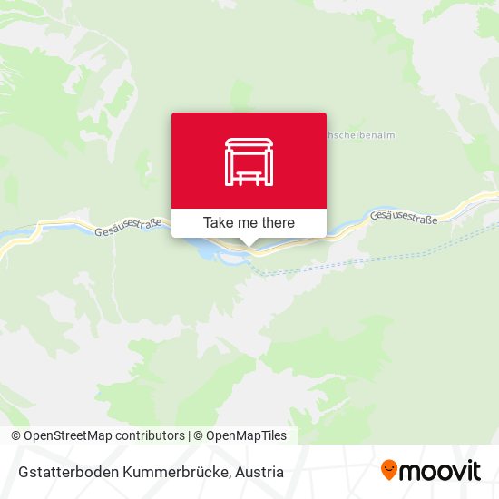 Gstatterboden Kummerbrücke map