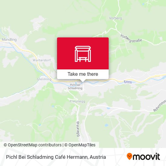 Pichl Bei Schladming Café Hermann map