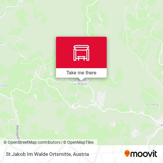 St.Jakob Im Walde Ortsmitte map