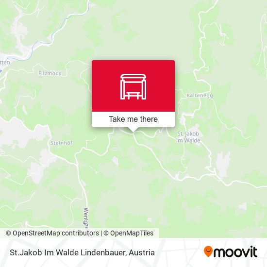 St.Jakob Im Walde Lindenbauer map