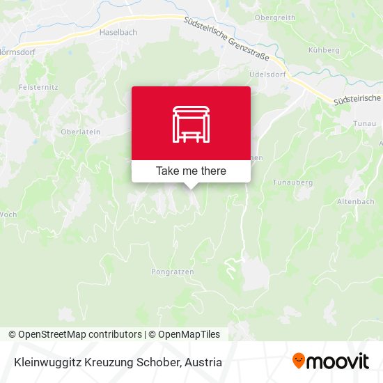 Kleinwuggitz Kreuzung Schober map