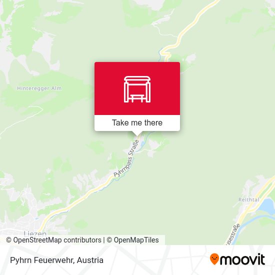 Pyhrn Feuerwehr map