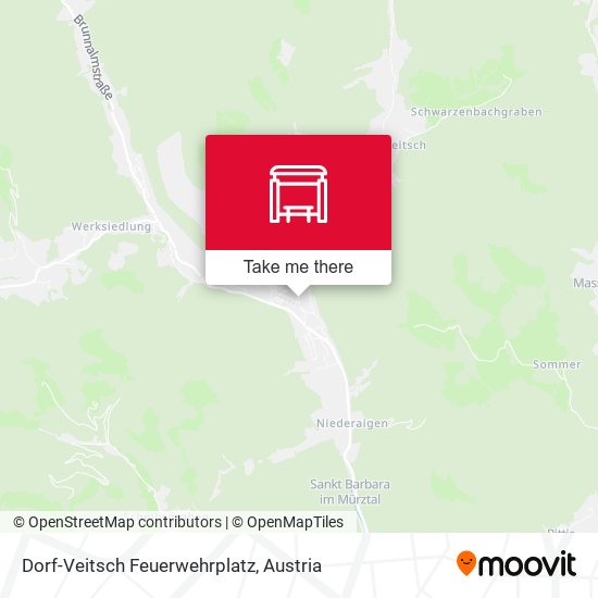 Dorf-Veitsch Feuerwehrplatz map