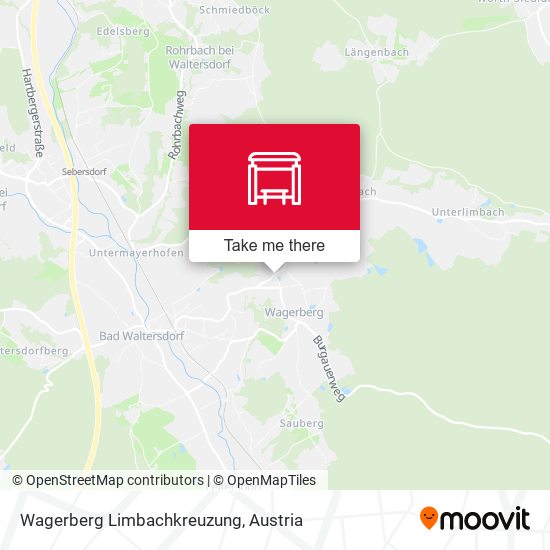 Wagerberg Limbachkreuzung map