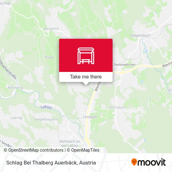 Schlag Bei Thalberg Auerbäck map