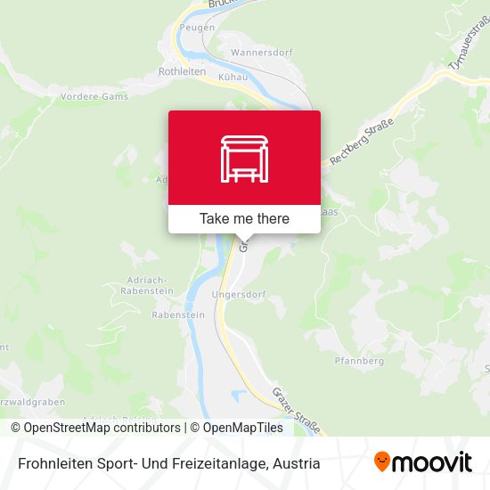 Frohnleiten Sport- Und Freizeitanlage map