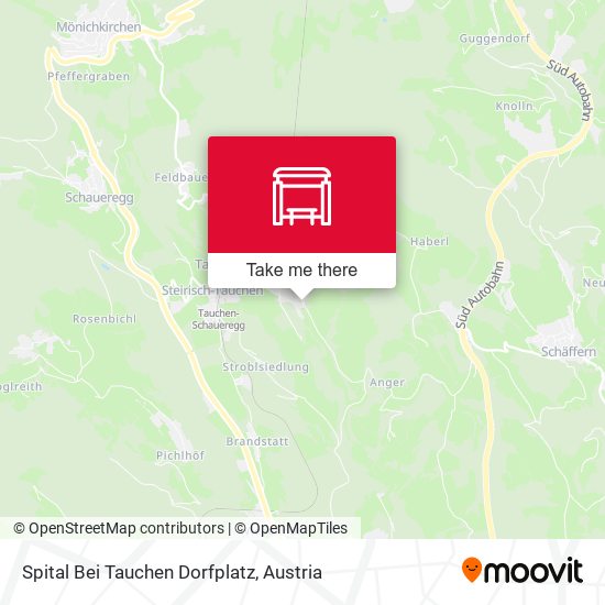 Spital Bei Tauchen Dorfplatz map