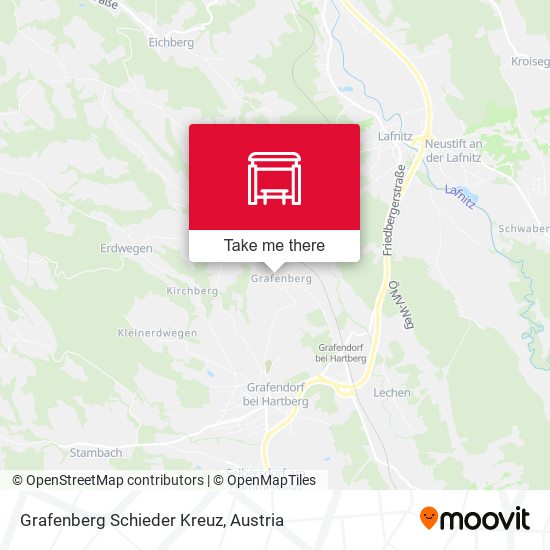 Grafenberg Schieder Kreuz map
