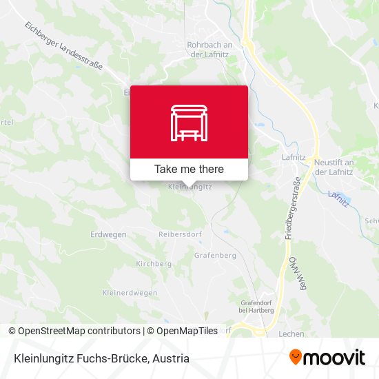 Kleinlungitz Fuchs-Brücke map