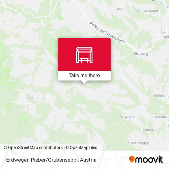 Erdwegen Pieber/Grubenseppl map