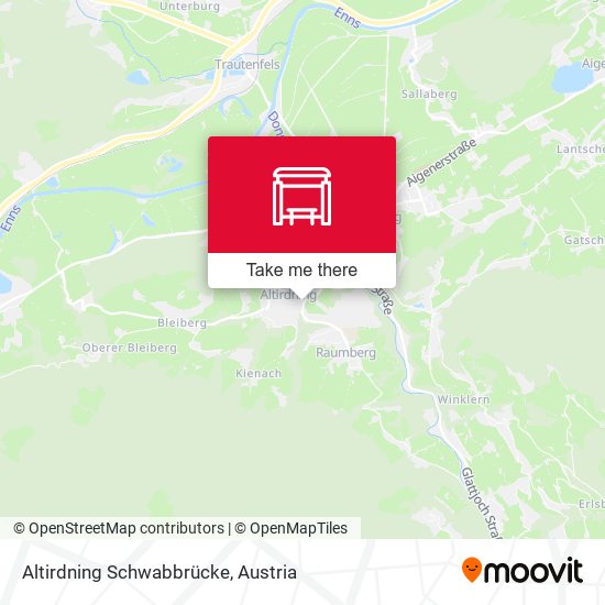 Altirdning Schwabbrücke map