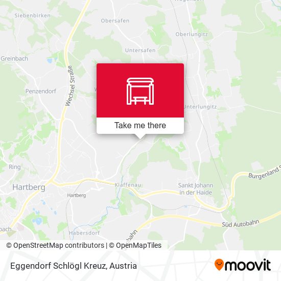 Eggendorf Schlögl Kreuz map