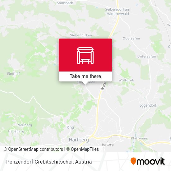 Penzendorf Grebitschitscher map