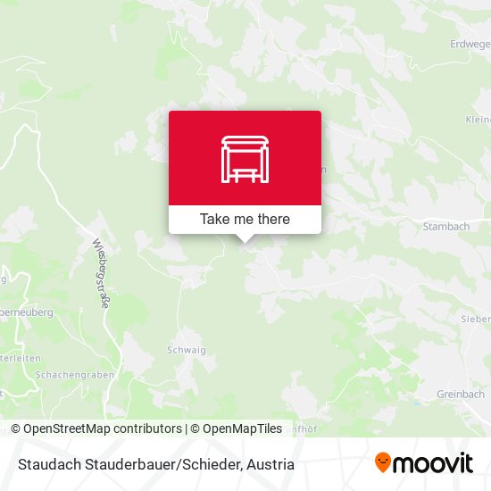 Staudach Stauderbauer/Schieder map