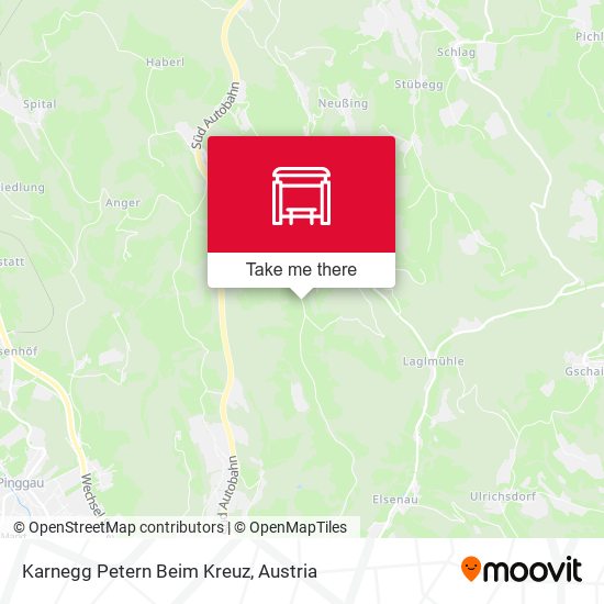 Karnegg Petern Beim Kreuz map