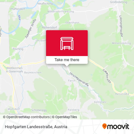 Hopfgarten Landesstraße map