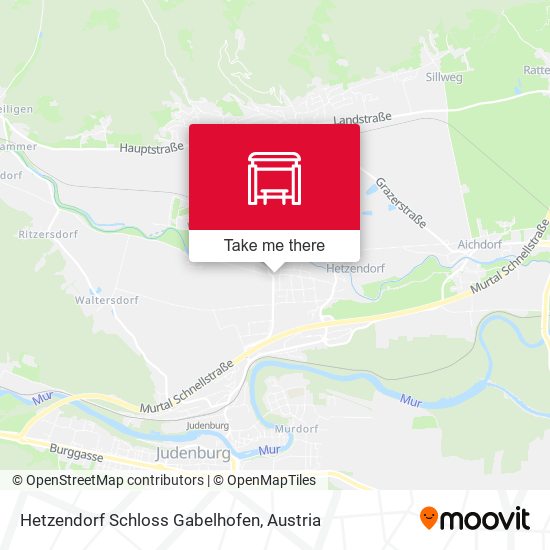 Hetzendorf Schloss Gabelhofen map