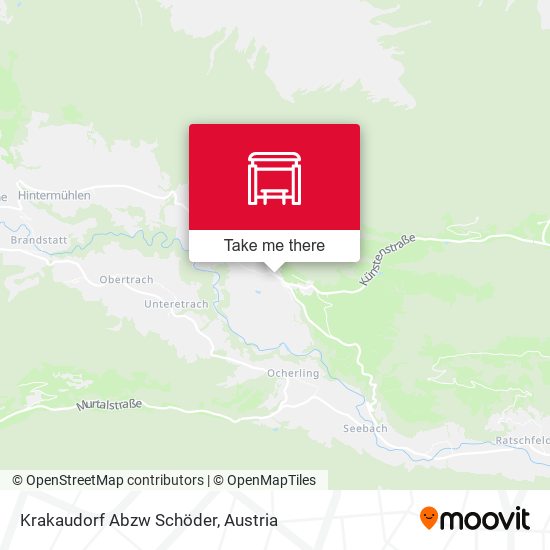 Krakaudorf Abzw Schöder map