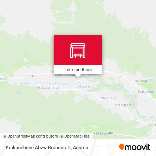 Krakauebene Abzw Brandstatt map