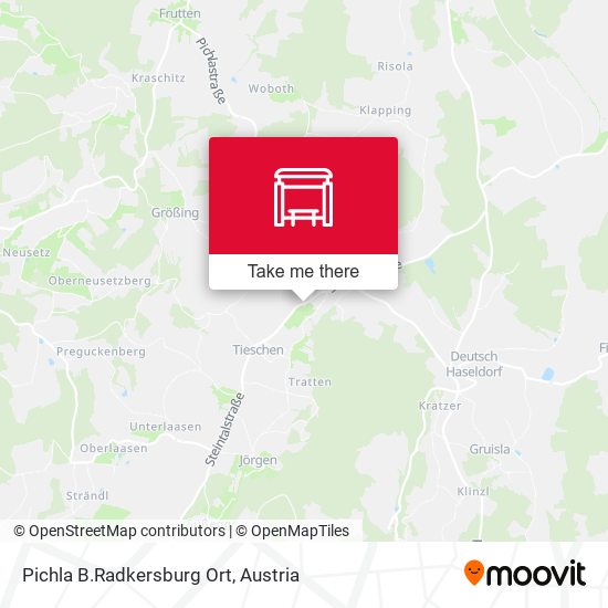 Pichla B.Radkersburg Ort map