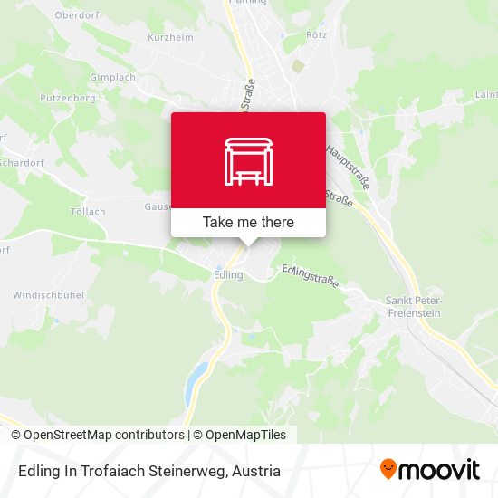 Edling In Trofaiach Steinerweg map