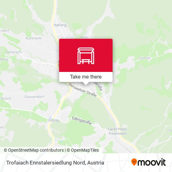 Trofaiach Ennstalersiedlung Nord map