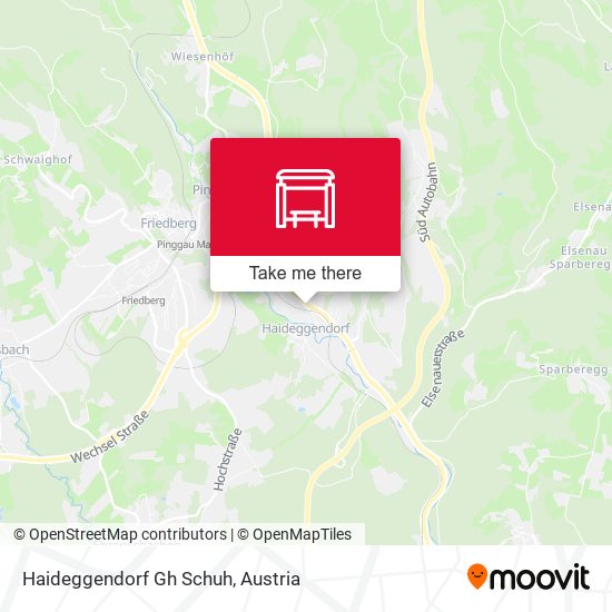 Haideggendorf Gh Schuh map