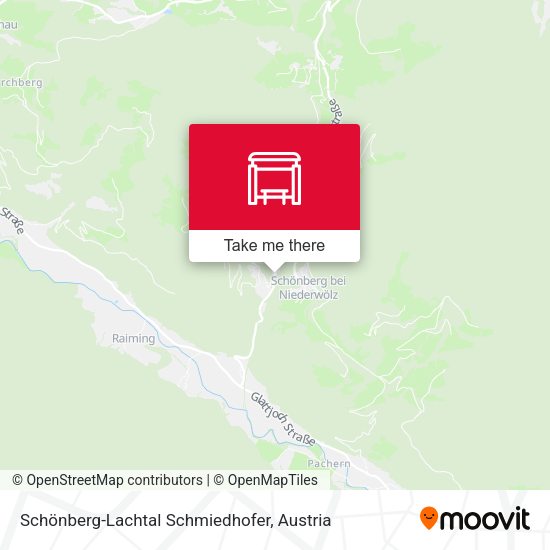 Schönberg-Lachtal Schmiedhofer map