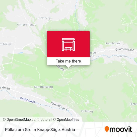 Pöllau am Greim Knapp-Säge map