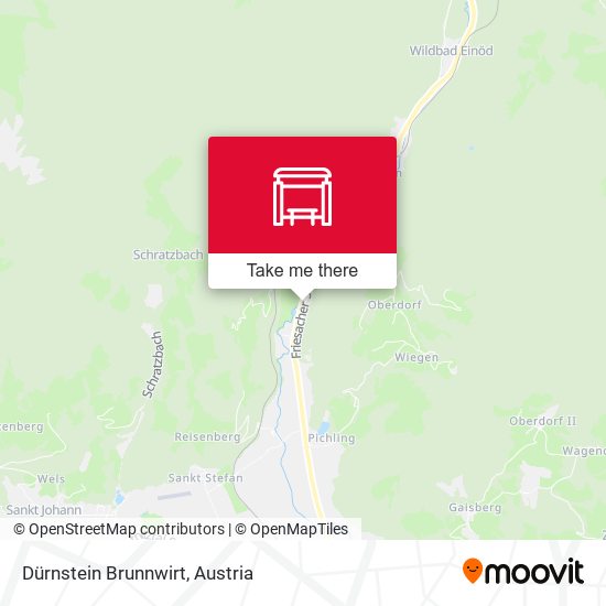 Dürnstein Brunnwirt map