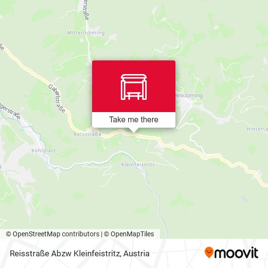 Reisstraße Abzw Kleinfeistritz map
