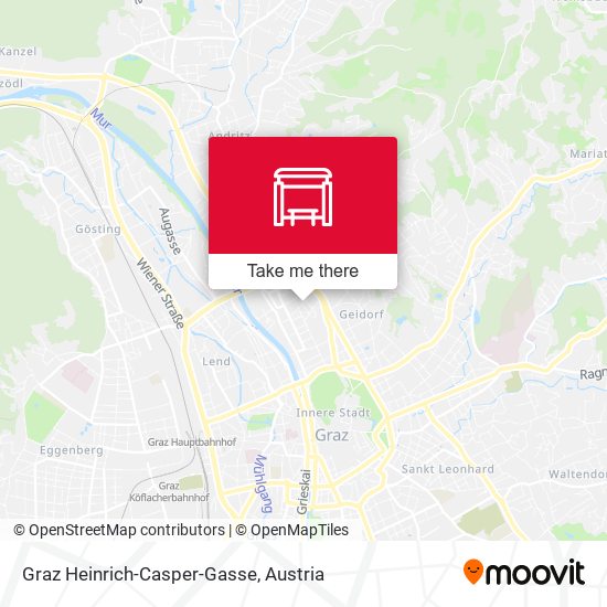 Graz Heinrich-Casper-Gasse map
