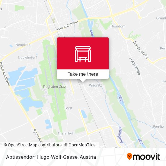 Abtissendorf Hugo-Wolf-Gasse map