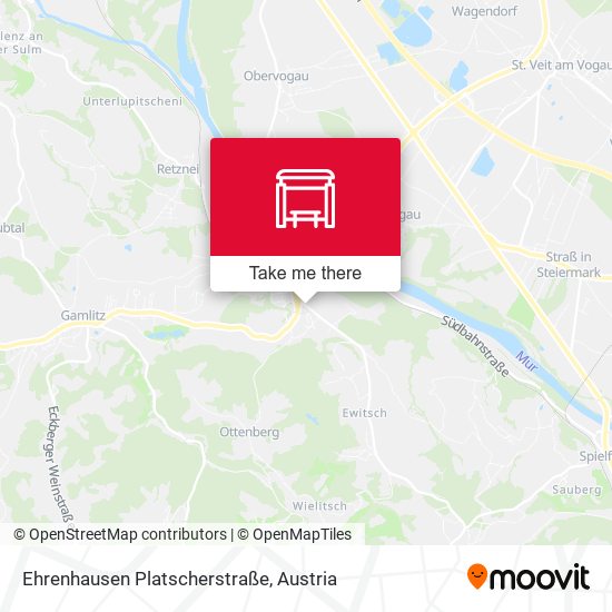 Ehrenhausen Platscherstraße map