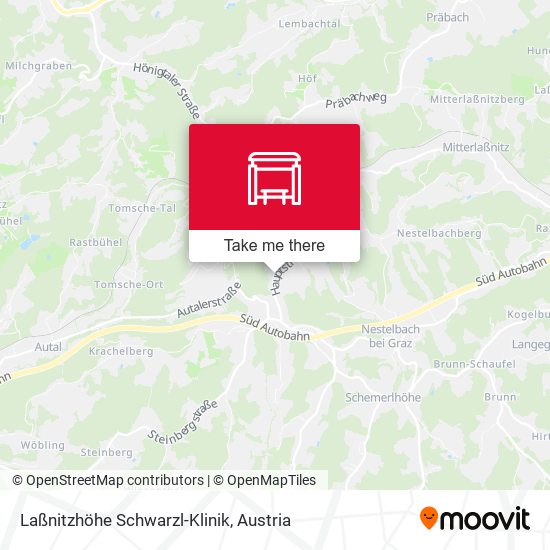 Laßnitzhöhe Schwarzl-Klinik map