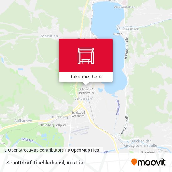 Schüttdorf Tischlerhäusl map