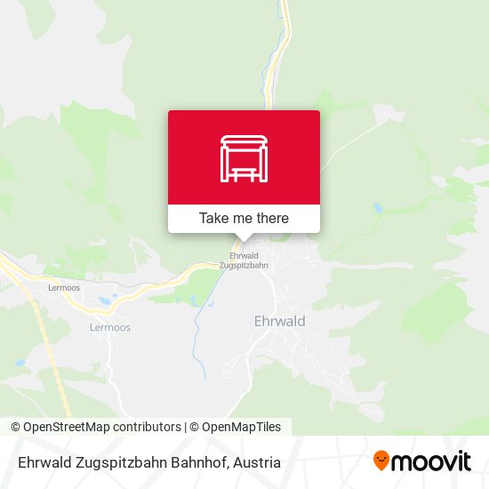 Ehrwald Zugspitzbahn Bahnhof map